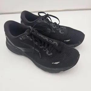 Brooks Ghost 15 Shoes Size 12 Black Athletic Running Sneakers Cushioned Sports