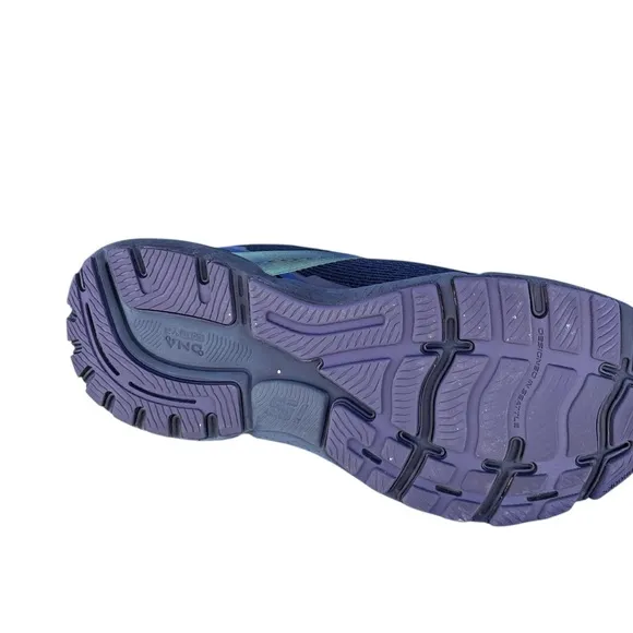 Brooks Men’s Ghost 15 Running Shoes Navy Blue and Green Sz. 12