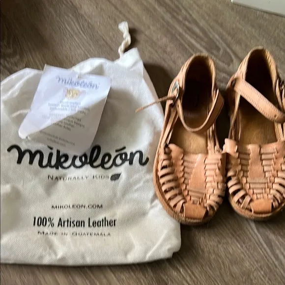 Brown Mikoleon Kids Sandals