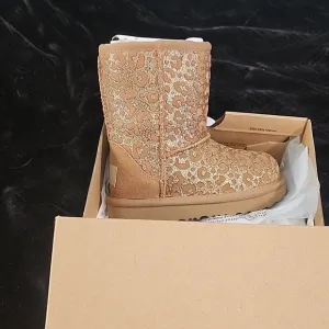 Brown Suede Winter &amp; Rain Boots