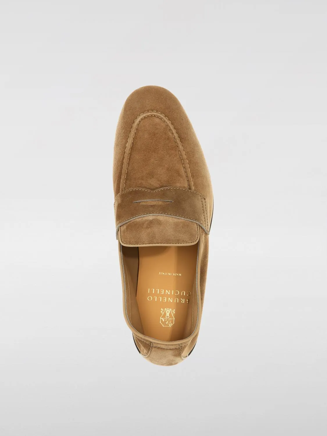Brunello Cucinelli Loafers Men Beige