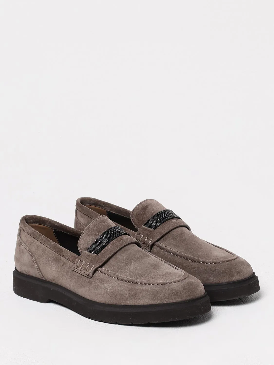 Brunello Cucinelli Loafers Woman Dark