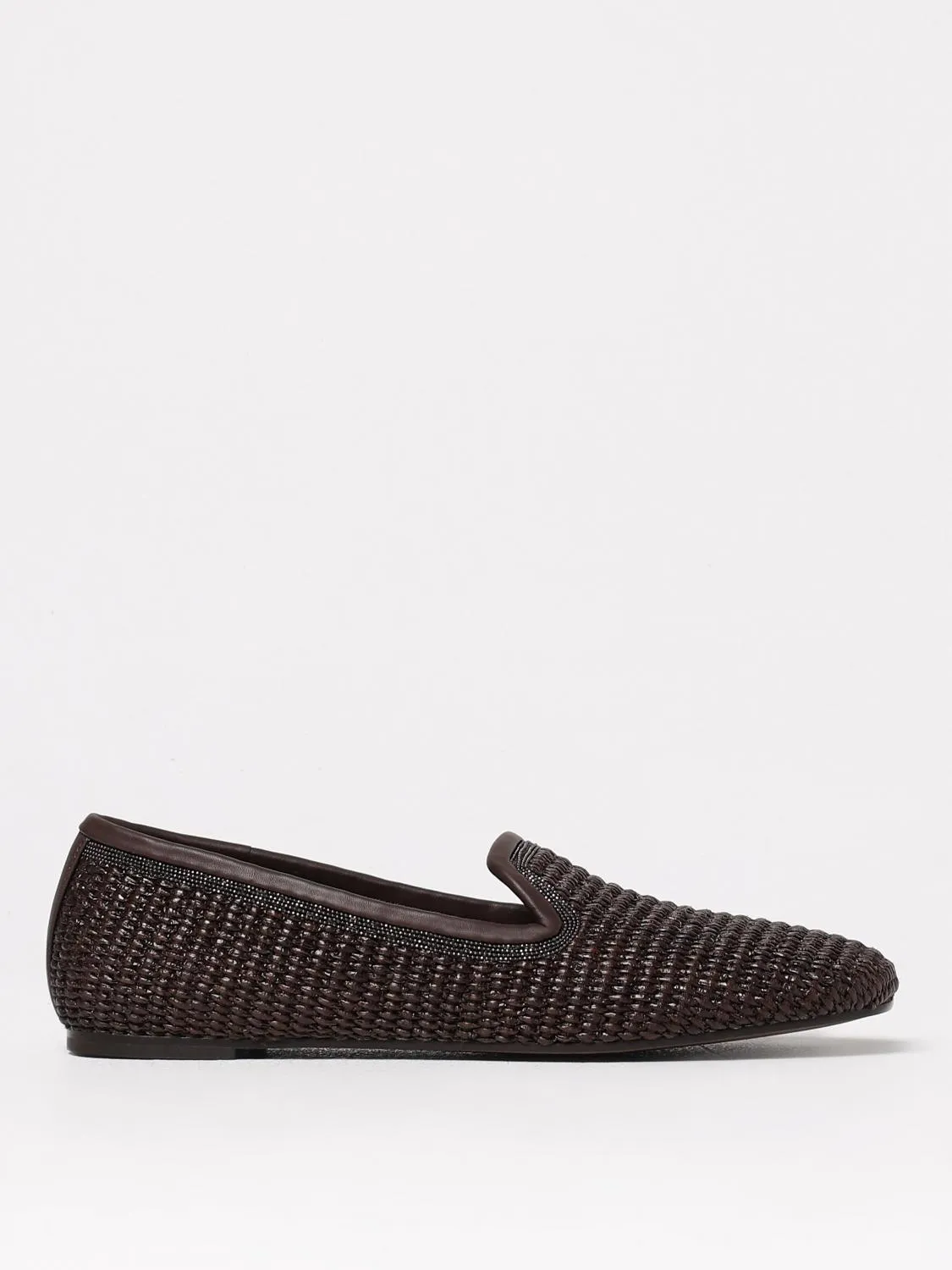 Brunello Cucinelli Loafers Woman Dark