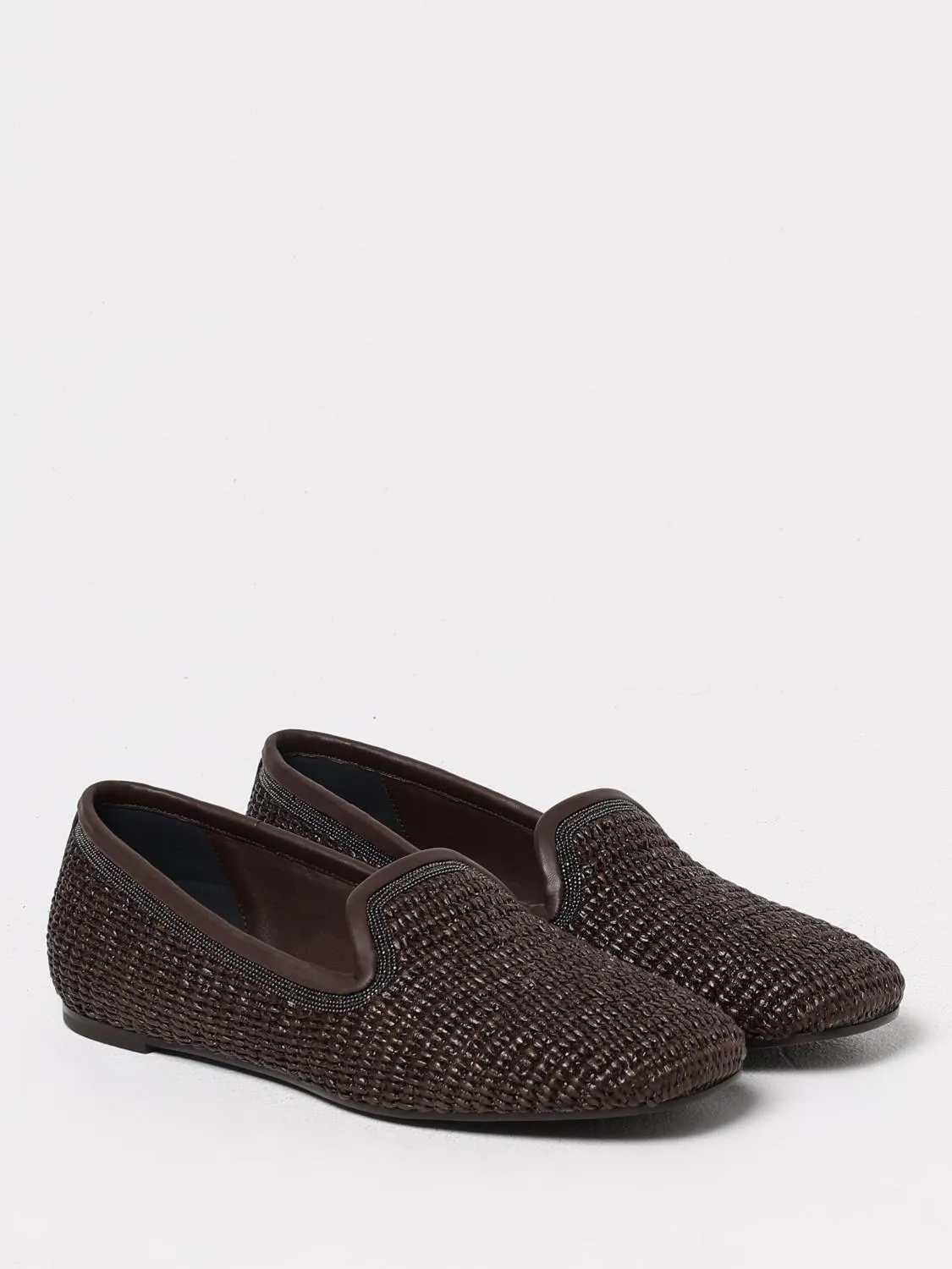 Brunello Cucinelli Loafers Woman Dark