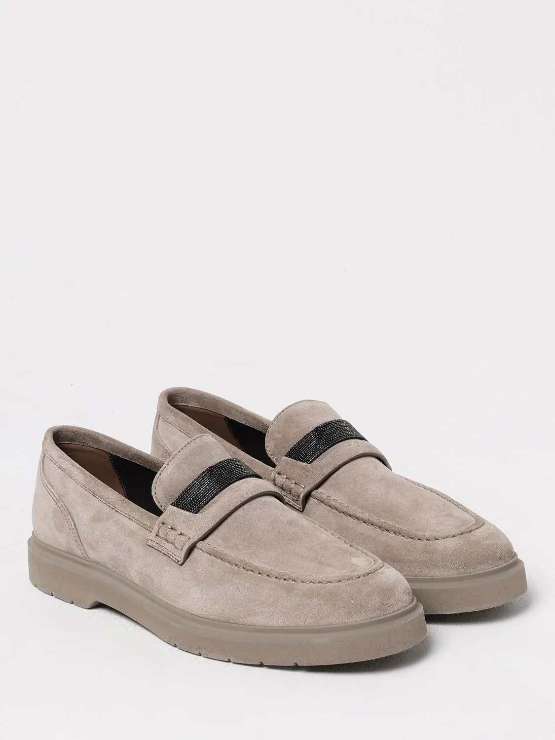 Brunello Cucinelli Loafers Woman Dark