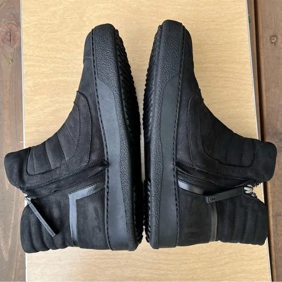 Bruno Bordese Double Zip Suede Leather Ankle Boots In Sz 36 EU
