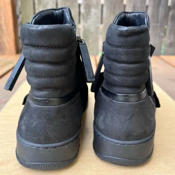 Bruno Bordese Double Zip Suede Leather Ankle Boots In Sz 36 EU