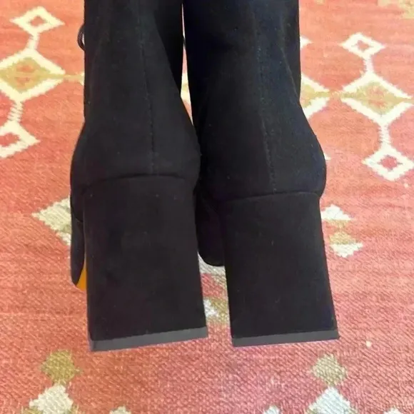 By Far Claude Lace Up Suede Booties
