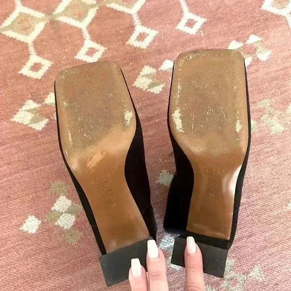 By Far Claude Lace Up Suede Booties