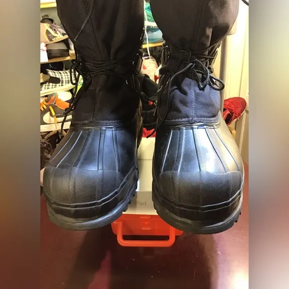 Cabella’s Mens’ insulated snow boots. Don't wait, get ready for the winter