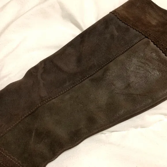 CAMPER Dark Brown Tall Suede Boots
