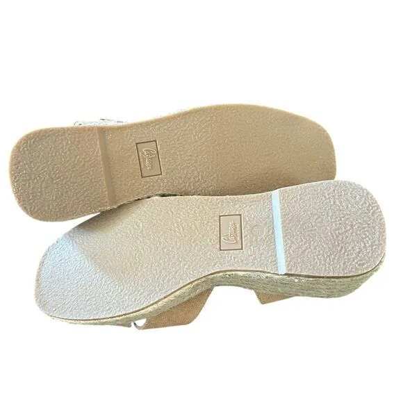 Castaner Thea Jute Wedge Sandal Canvas NEW EU 41/ US 10