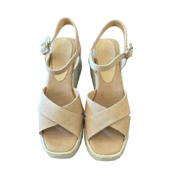 Castaner Thea Jute Wedge Sandal Canvas NEW EU 41/ US 10