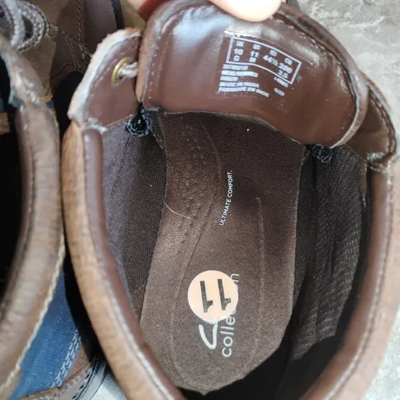 Casual Brown and Blue Men's Shoes
