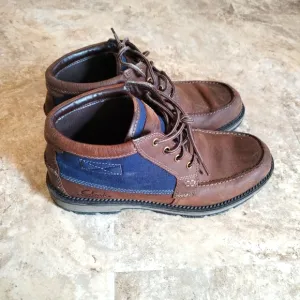 Casual Brown and Blue Men's Shoes