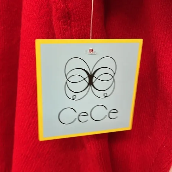 CE CE VALENTINE’S DAY RaeD SWEATER “BE MINE” size small. NWT