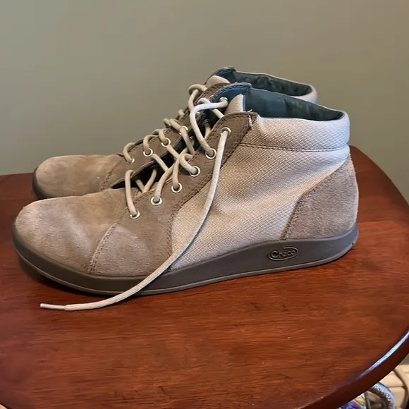 Chaco Chukka Boots Suede Unisex Mens 8.5-9.5 Women’s 10-11 canvas comfort eco