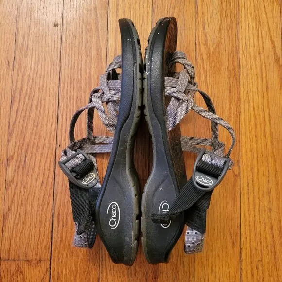 Chaco Womens ZX/2 Classic Sandals Grey 8 Summer Beach Vacation Outdoors