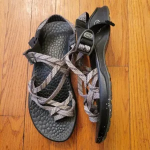 Chaco Womens ZX/2 Classic Sandals Grey 8 Summer Beach Vacation Outdoors