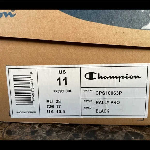 Champion Little Kids Rally Pro Casual Sneakers