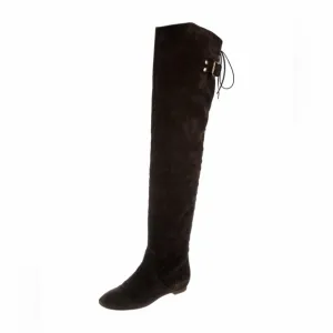 Chloe Crosta Suede Over the Knee Boots