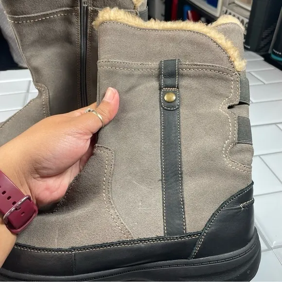 Clarks Bendables Andes Fortune Boots 11 Wide