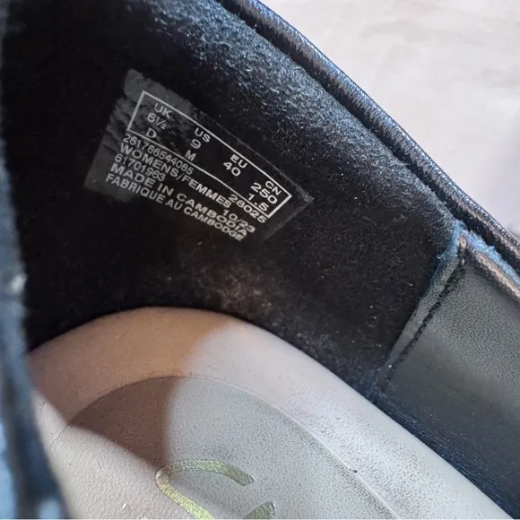 Clarks Black Heels Classic Design