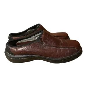 Clarks Mens Round Toe Pilton Ease Sandal Loafers Brown Size 9M