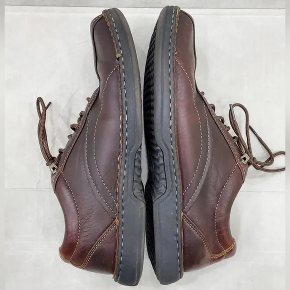 Clarks Nebulae oxford shoes men's size 9.5 brown leather casual walking