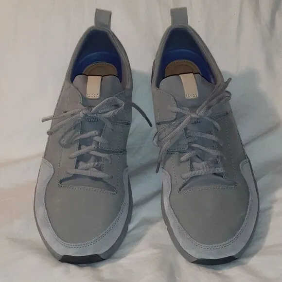 Clarks Trigenic Triactive Run Gray‎ Nubuck Shoes 13