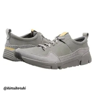 Clarks Trigenic Triactive Run Gray‎ Nubuck Shoes 13