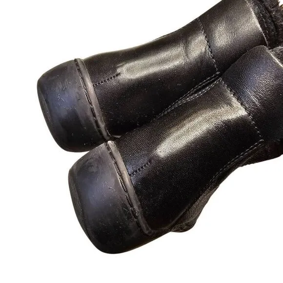 Clarks Women's Cora Chai Ankle Black Boots Size 7