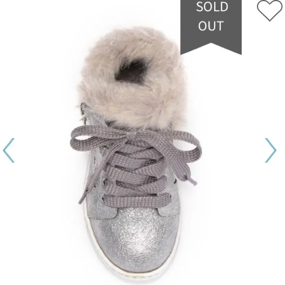 🔥Clearance Nordstrom Rare faux fur sneaker boots
