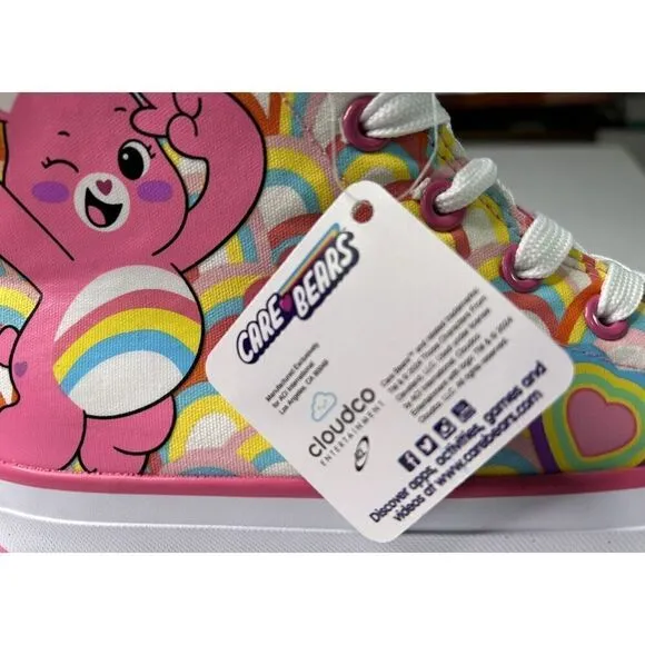 Cloudco Entertainment Care Bear Girls Shoes Size 4 Youth Unlock The Magic