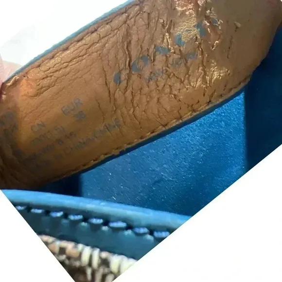 Coach Blue Sandals