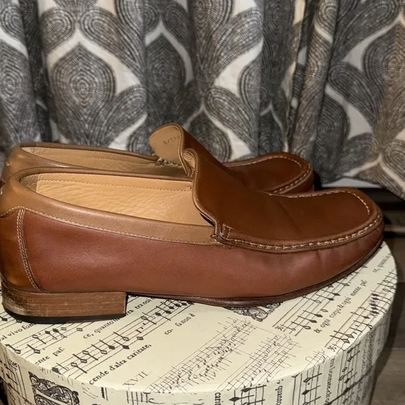 Coach Men's Brown Leather Loafers