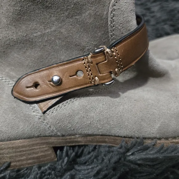 Coach | Slate Amy Suede Boots Sz 7.5