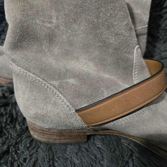 Coach | Slate Amy Suede Boots Sz 7.5