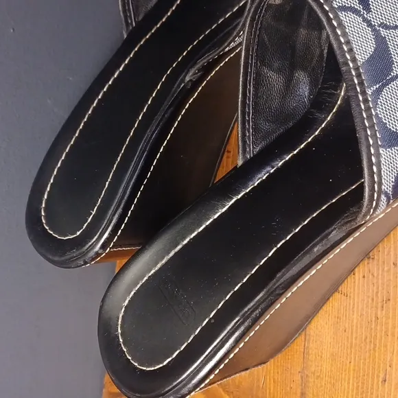 Coach wedge sandals