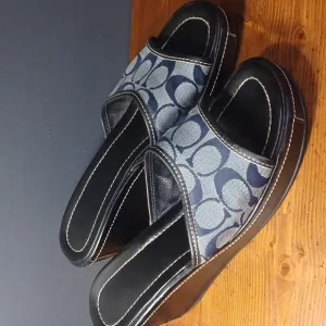 Coach wedge sandals