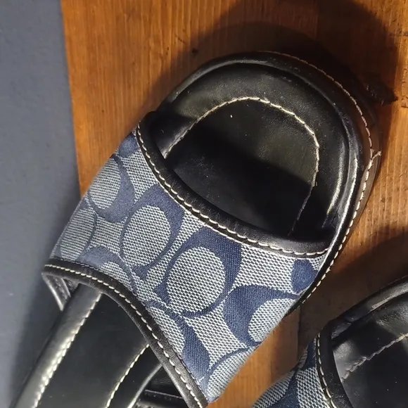 Coach wedge sandals