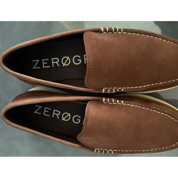Cole Haan 2.Zero Grand Venetian $160 Men's Chestnut Loafer Shoes Sz 7 C38819 EUC