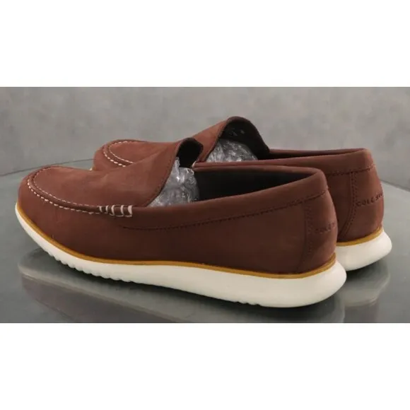 Cole Haan 2.Zero Grand Venetian $160 Men's Chestnut Loafer Shoes Sz 7 C38819 EUC