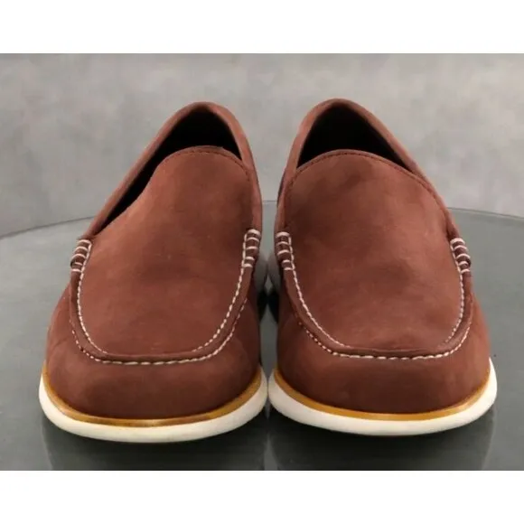 Cole Haan 2.Zero Grand Venetian $160 Men's Chestnut Loafer Shoes Sz 7 C38819 EUC