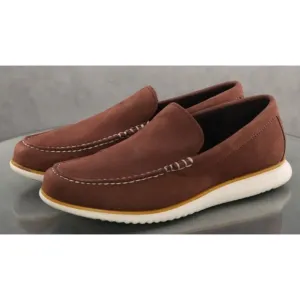 Cole Haan 2.Zero Grand Venetian $160 Men's Chestnut Loafer Shoes Sz 7 C38819 EUC