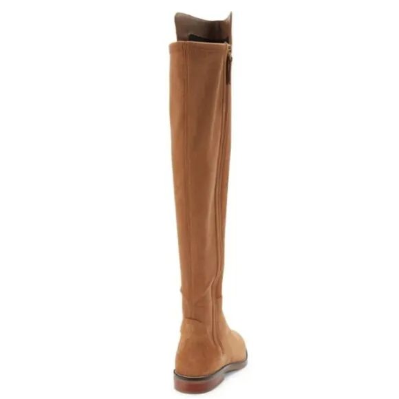 Cole Haan 'Chase' Knee-High Suede Boots, Golden Honey