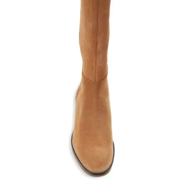 Cole Haan 'Chase' Knee-High Suede Boots, Golden Honey