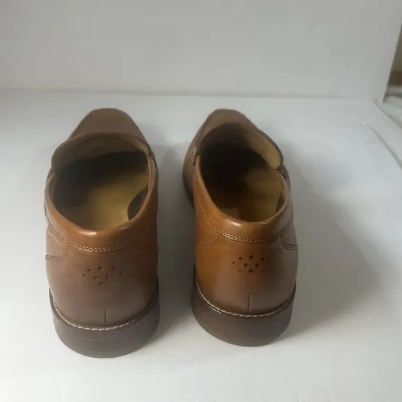 Cole Haan Jefferson Grand Penny Loafers Mens Size 10.5 M Brown Leather Shoes