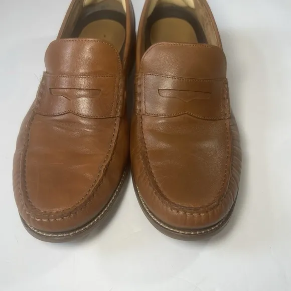 Cole Haan Jefferson Grand Penny Loafers Mens Size 10.5 M Brown Leather Shoes