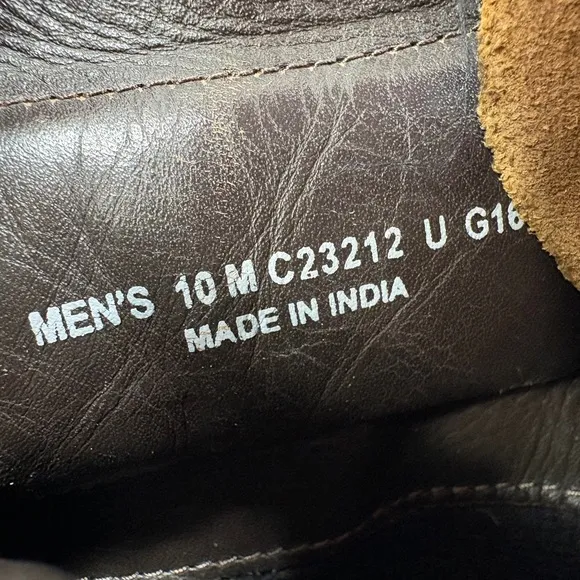 Cole Haan Lockridge Waterproof Plain Toe Boots- C23212- Woodbury/Brown  10 M